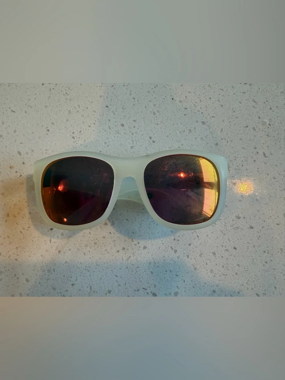 Babiators White Toddler Sunglasses White frame polarized lenses with case